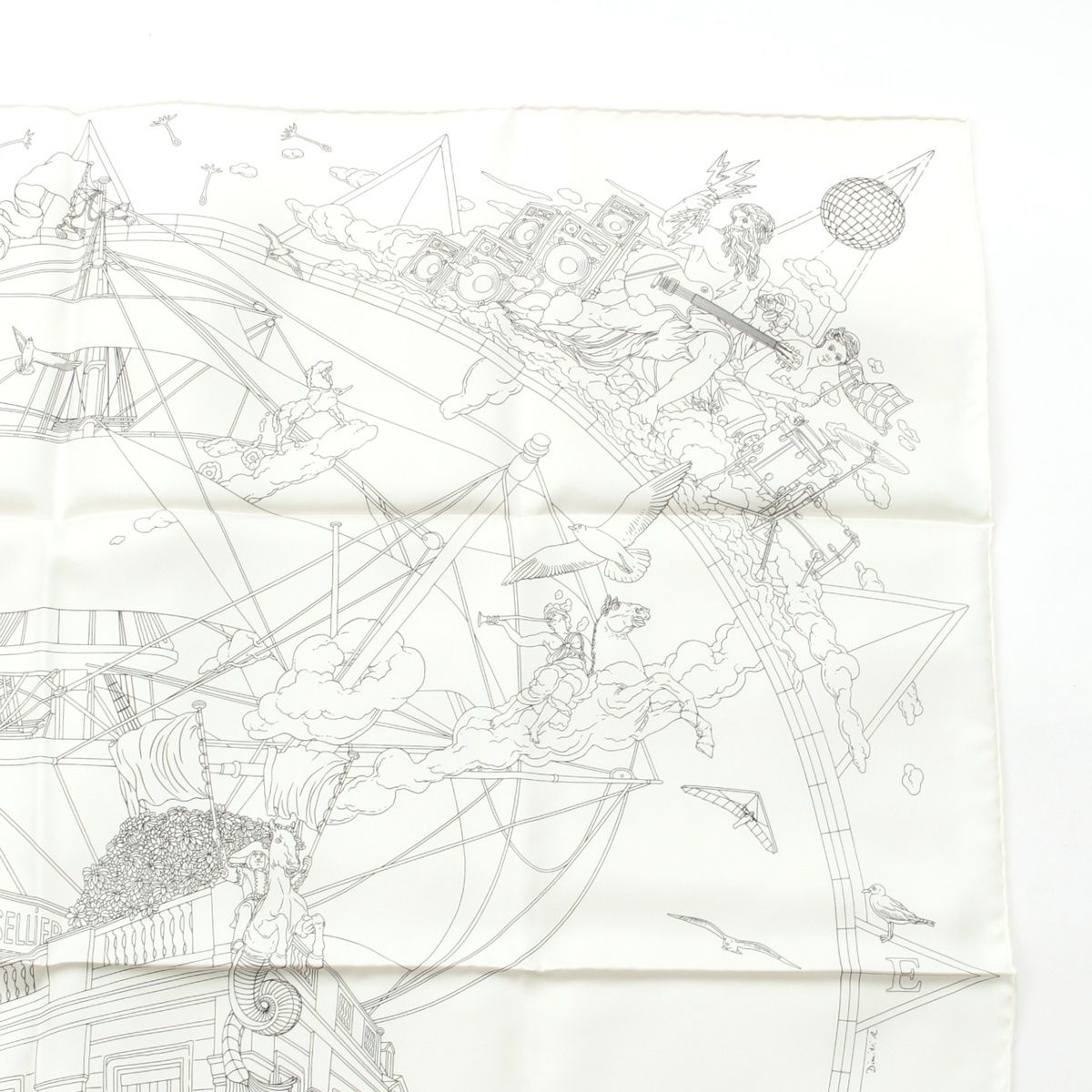 エルメス シルク カレ90 Hermes Flagship エルメス フラッグシップ