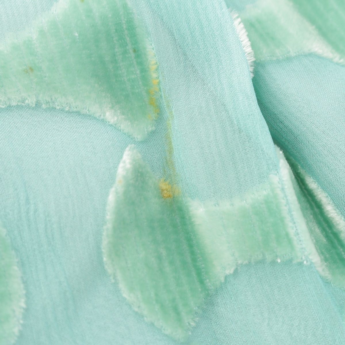  ミュウミュウ シルク混 カットジャガード ドレス ワンピース グリーン 40 その他 ワンピース