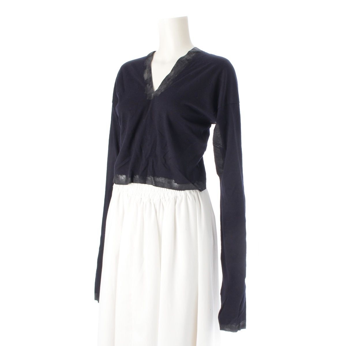 コムデギャルソン AD1991 92SS 平面 フラット コーティングプリント 変形 カットソー トップス GT-110140 ブラック