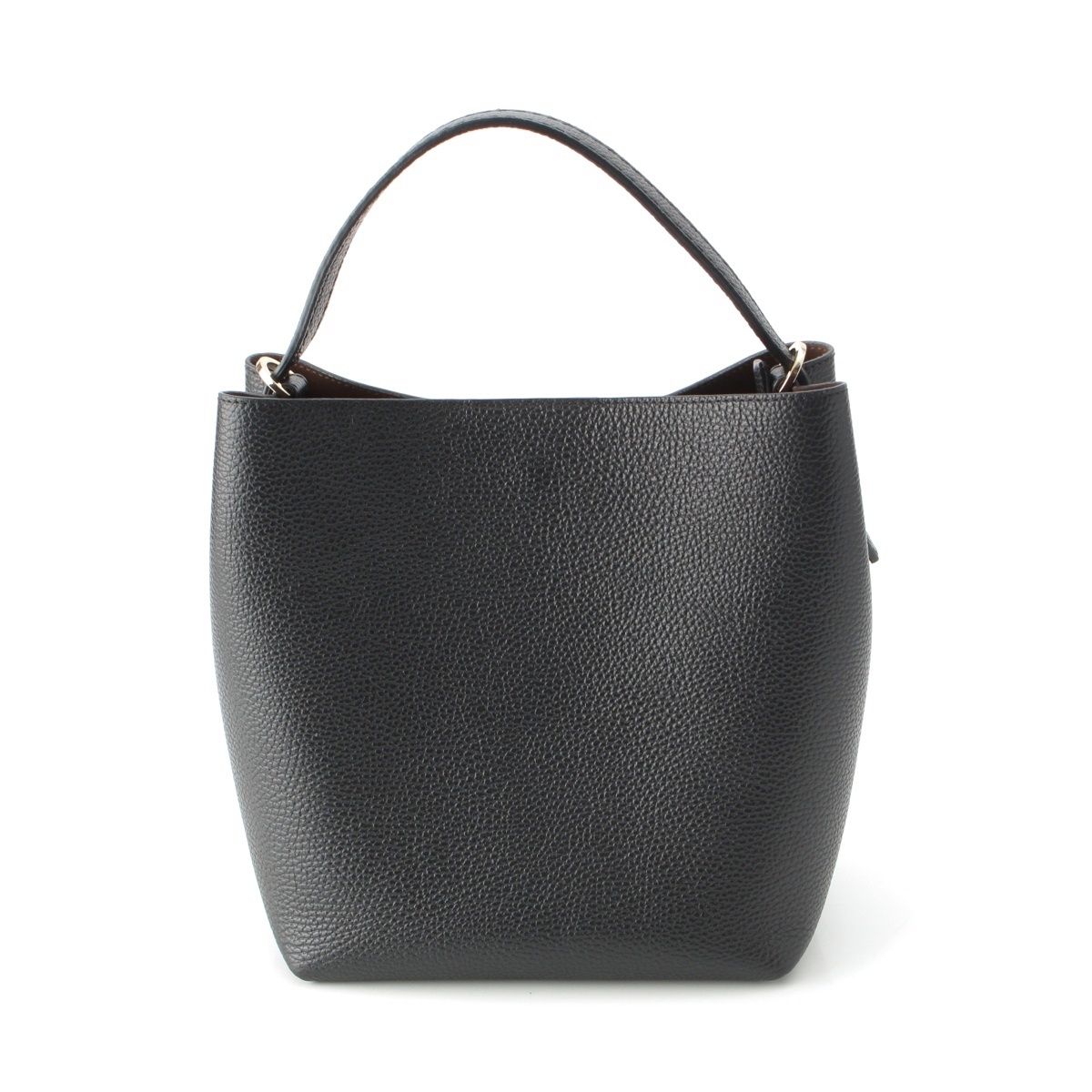 ロリステッラ loristella レザー 2WAY ハンドバッグ ブラック