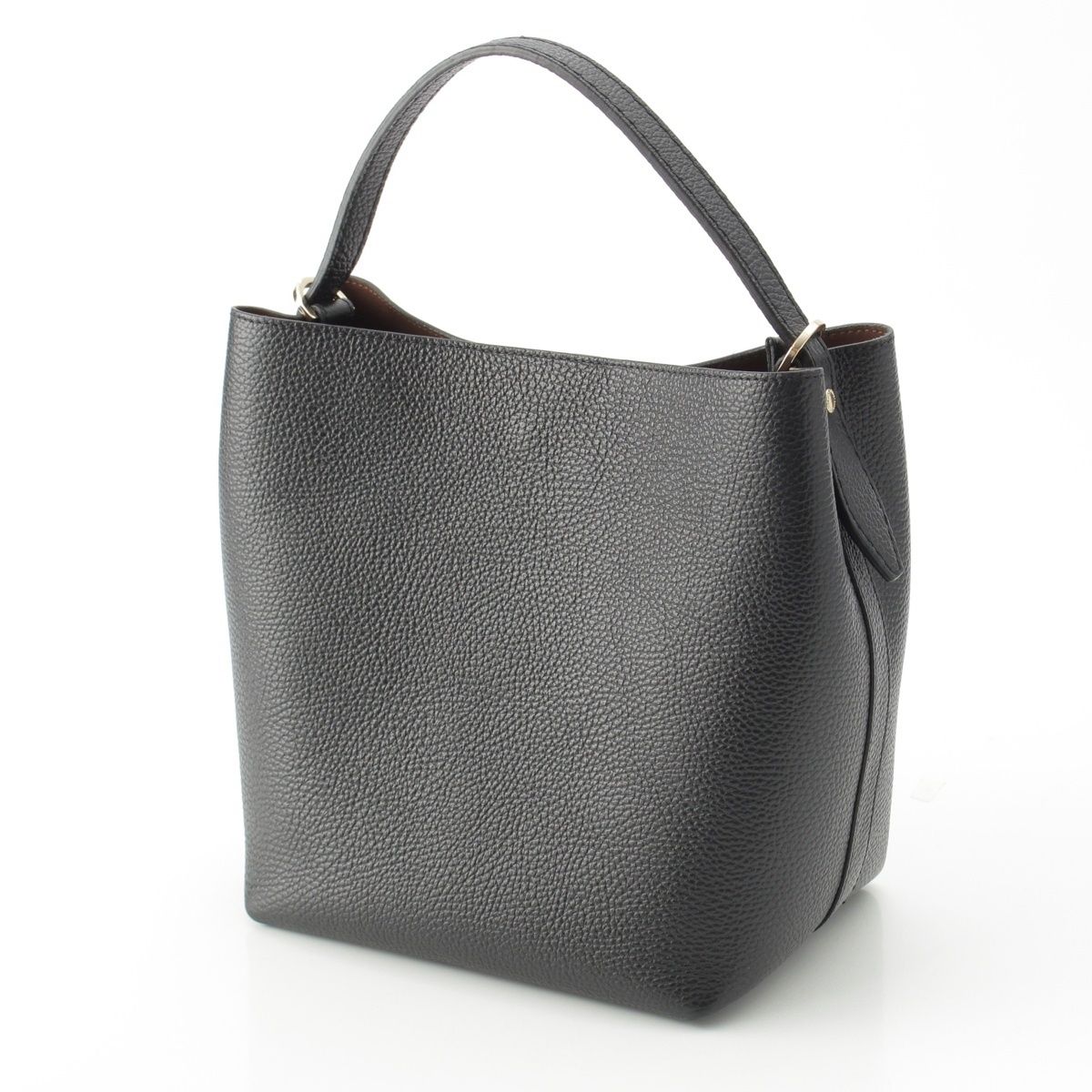 ロリステッラ loristella レザー 2WAY ハンドバッグ ブラック