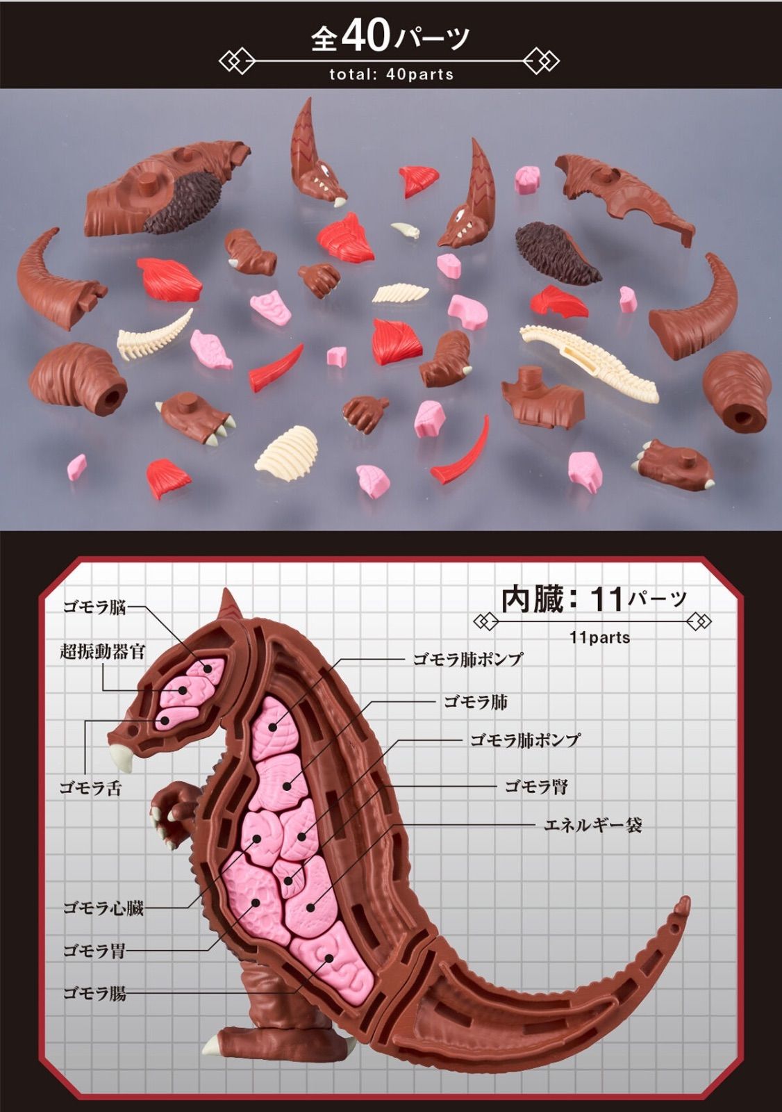 解体パズルFANTASY ゴモラ 【限定特典:透明外皮パーツ付き