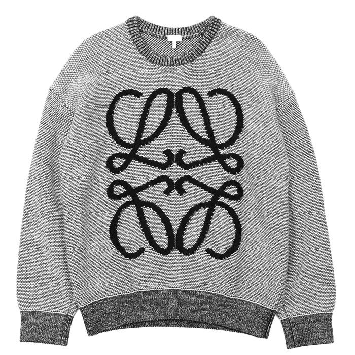 美品】LOEWE ロエベ セーター アナグラム ロゴ エンブロイダリー 刺繍