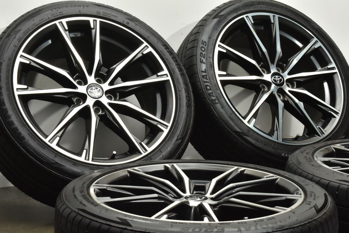 ホイールのみ可 トヨタ ZN 6 86 GTリミテッド 後期 17 in 7 J 48 PCD 100 ミネルバ F 205 215 45 R BRZ インプレッサ 流用