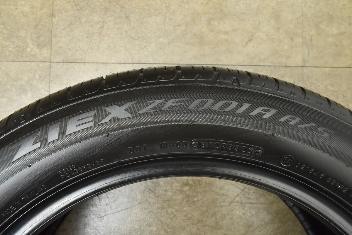 2025年製 新車外し品】ファルケン ZIEX ZE001 A/S 225/55R18 4本セット