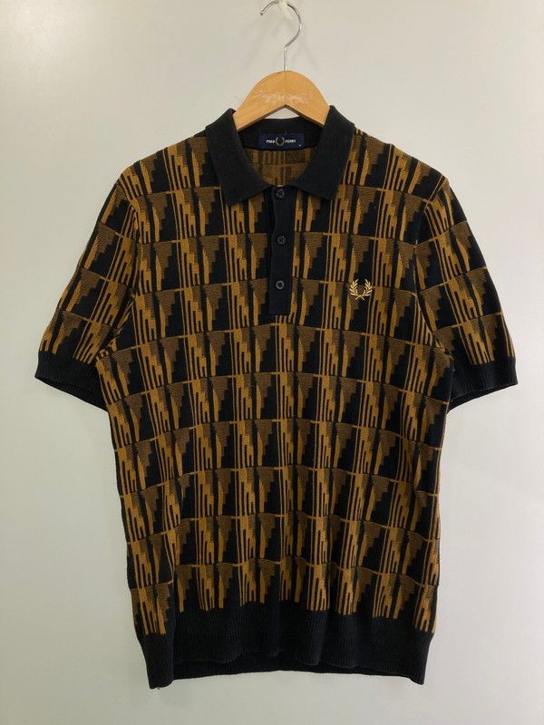 品 FRED PERRY フレッドペリー K3534 ジャガードニット トップス 141-251116-zi-03-min