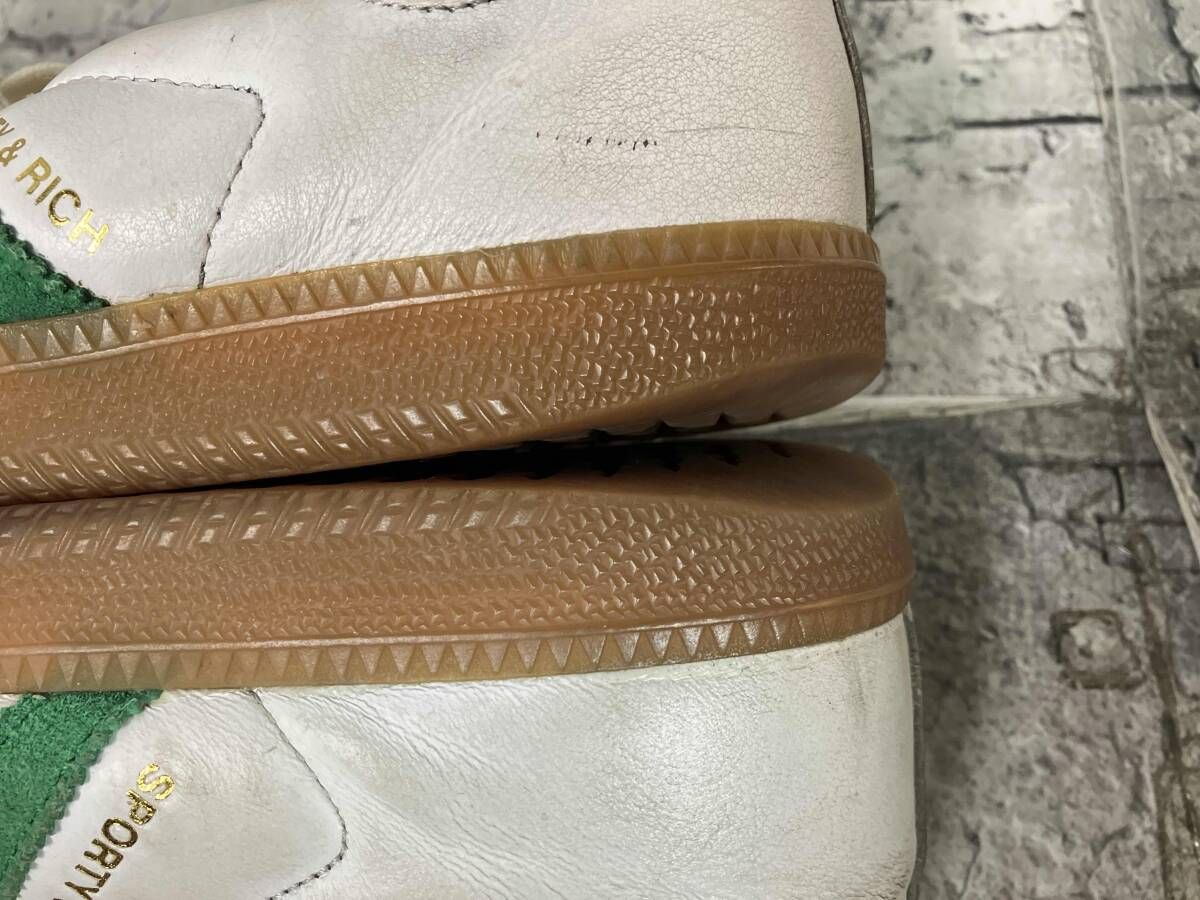  Sporty Rich adidas SAMBA OG 27 5 cm HQ 6075 スポーティーアンドリッチ アディダス サンバ ガムソール スニーカー スニーカー 靴