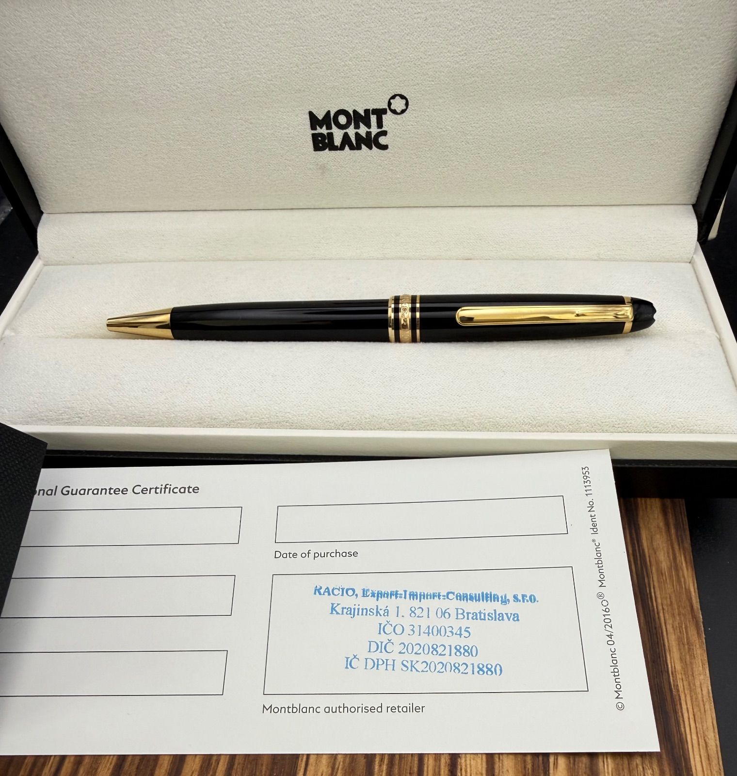 MONTBLANC ボールペン Meisterstück 164 CLASSIC 高年式 猫のペン屋 WWW_OPDRERGINERDOGAN_COM