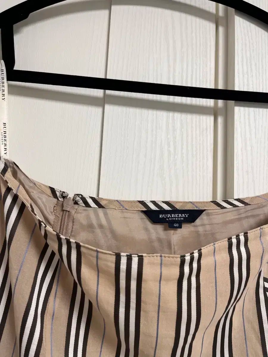 バーバリー ロンドン ストライプ スカート 40