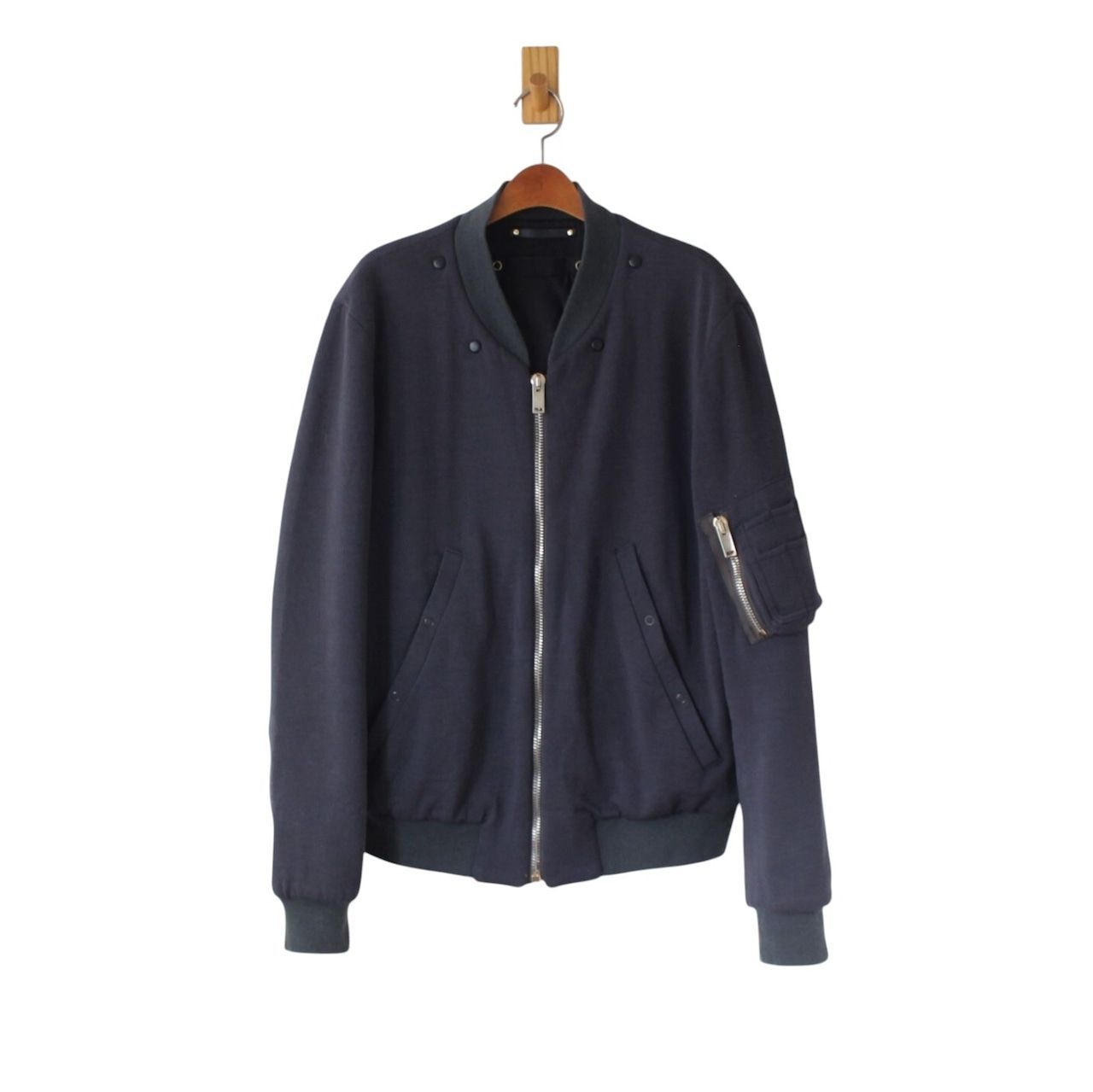 PAUL SMITH ポールスミス 15AW ジャケット MA-1 with liner フード内蔵