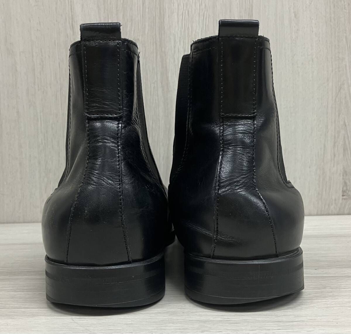 未使用 MAGNANNI マグナーニ サイドゴアブーツ 43 ブラック 27cm 未