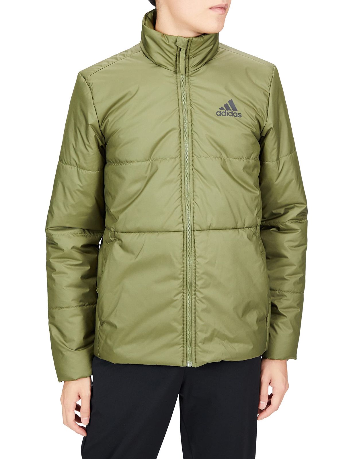 アディダス BSC 3ストライプス インサレーション ジャケット UW522 メンズ フォーカスオリーブ HG6273 M