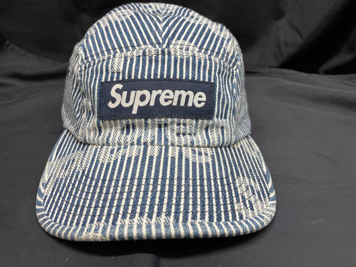supreme シュプリーム DENIM CAMP CAP デニムキャンプキャップ 24SS キャップ デニム ブルー