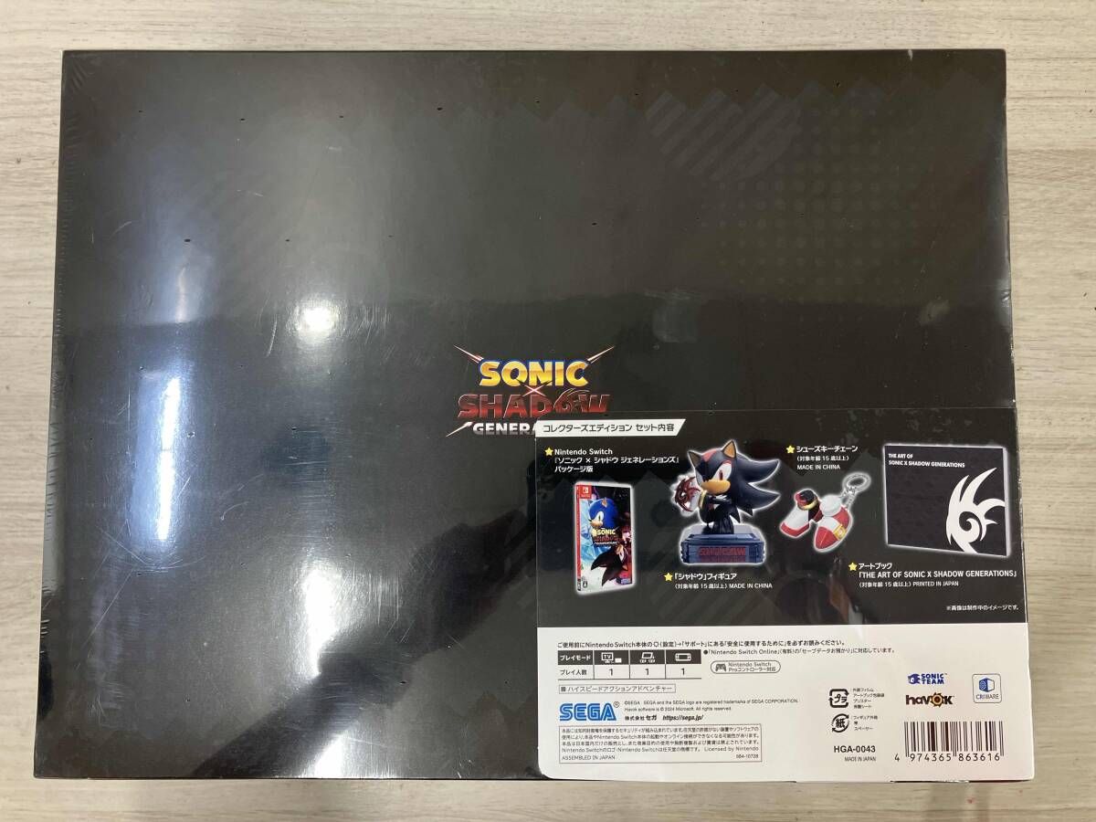 ニンテンドースイッチ ソニック×シャドウ ジェネレーションズ コレクターズエディション