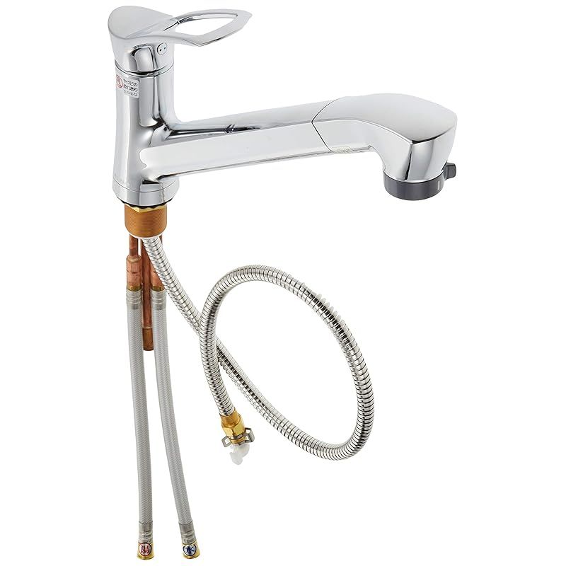 SANEI サンエイ デザイン水栓シリーズ COULE シングルワンホールスプレー混合栓 キッチン用 K87120JV-13