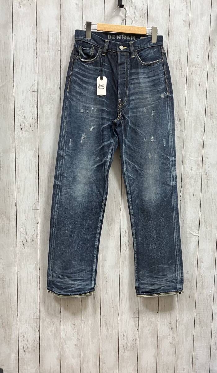 DENHAM デンハム EASTWIDER MIJ KENDO-CTTN イーストワイダー 01-24-09-11-512 MADE INJAPAN DENIM Vintage加工 サイズW27 S BLUE