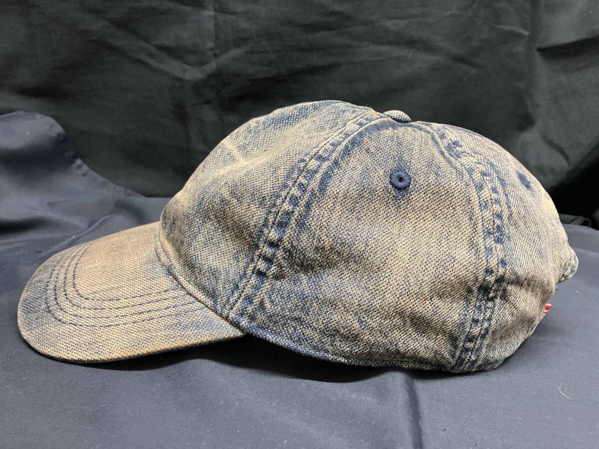 DIESEL ディーゼル c-adoc キャップ デニムブルー 調整あり