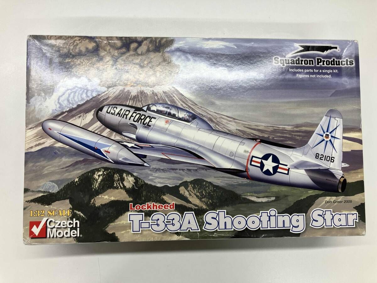 プラモデル チェックモデル 1 32 アメリカ空軍 T 33 A シューティングスター