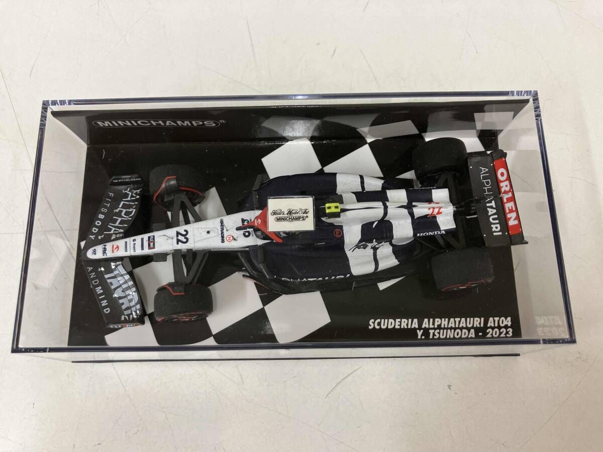 MINICHAMPS 1 43 スクーデリア アルファタウリ AT04 角田裕毅 2025 ミニチャンプス ミニカー ビークル