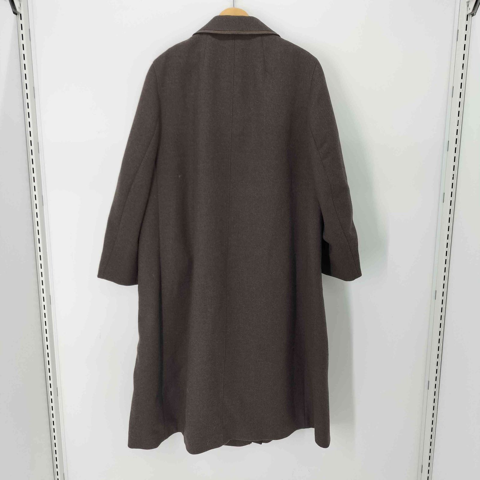 ユーズドフルギ 古着 70s karner modell ウール スーパーロングチェスターコート レディース 表記無