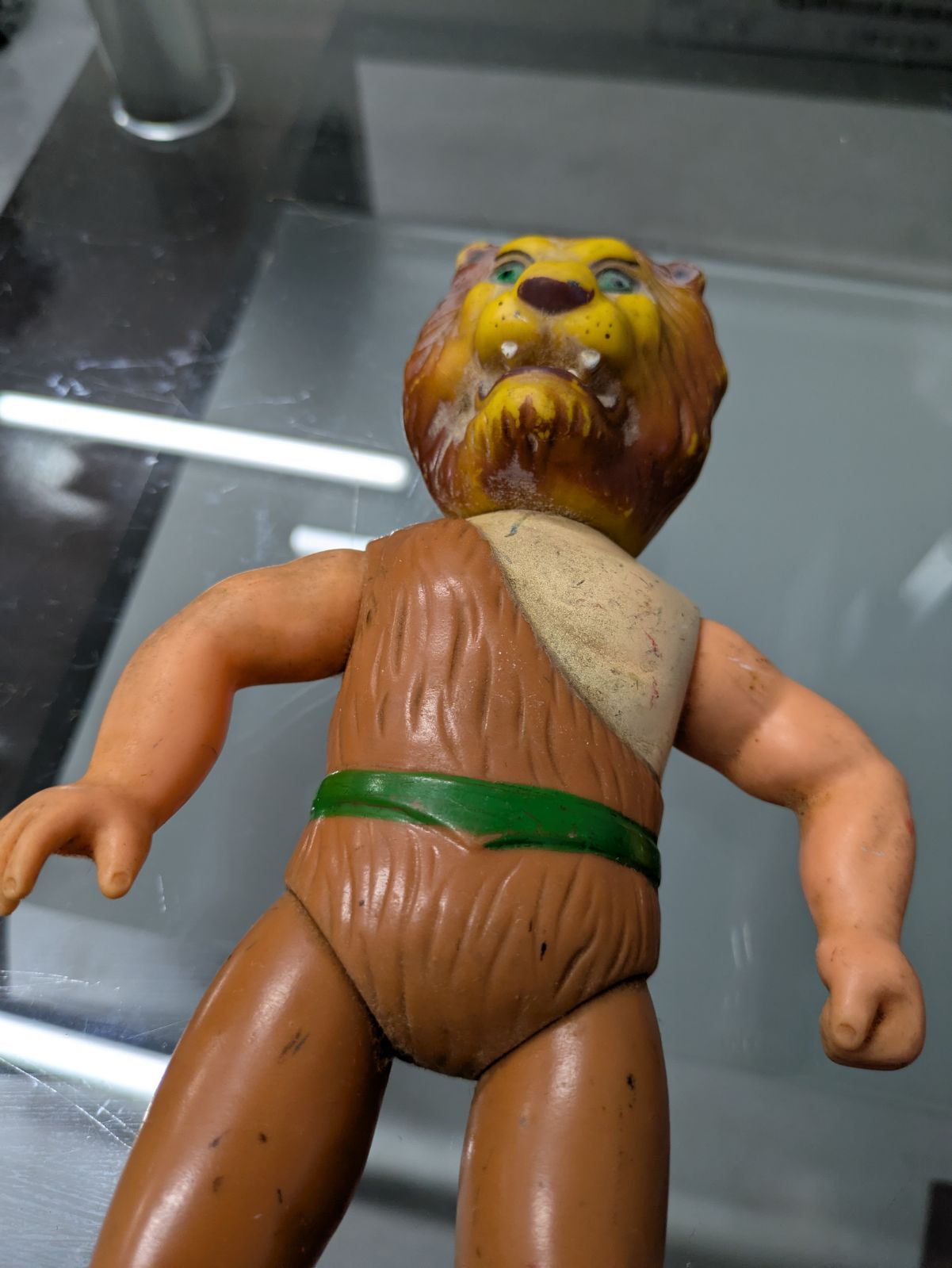 当時物】中嶋製作所 ソフビ タイガーマスク ライオンマン - メルカリ