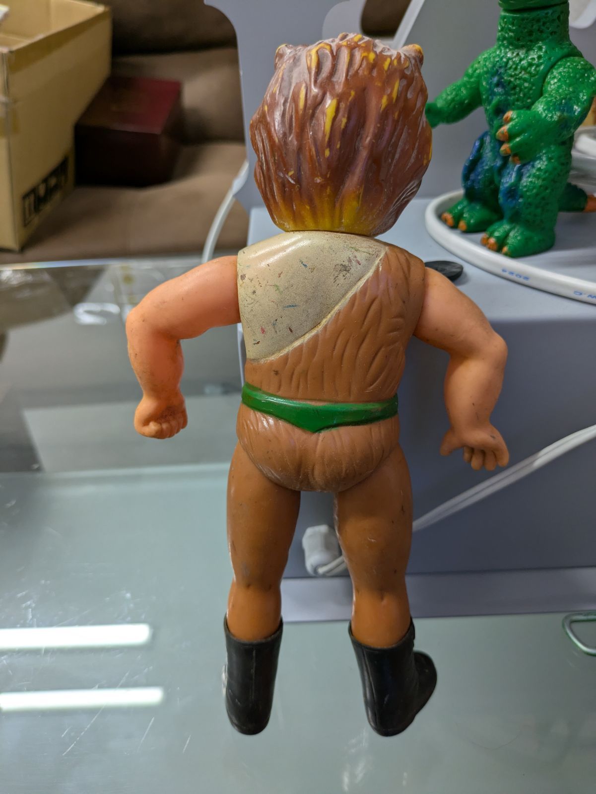 当時物】中嶋製作所 ソフビ タイガーマスク ライオンマン - メルカリ