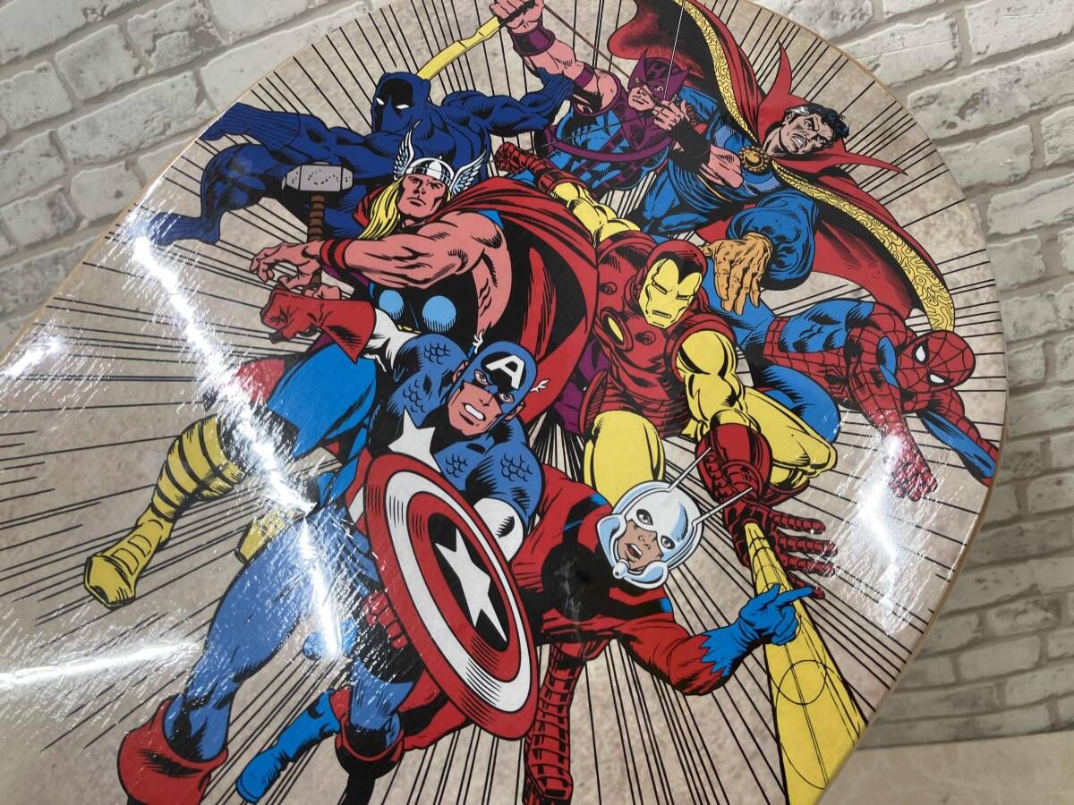  スノーボードデッキ 鑑賞用 Happyくじ MARVEL MAZZEL LAST賞 サニーサイドアップ デッキ パーツ スケートボード