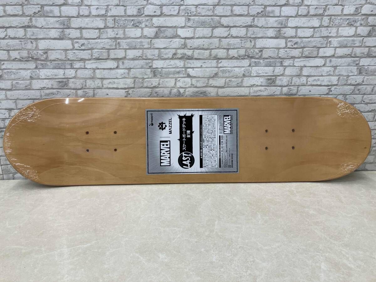 未開封品 スノーボードデッキ 鑑賞用 Happyくじ『MARVEL | MAZZEL