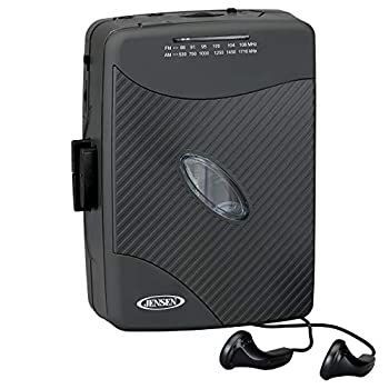 【-非常に良い】 Jensen Portable Compact Lightweight Slim Design Stereo AM FM Radio Cassette Player by Jensen