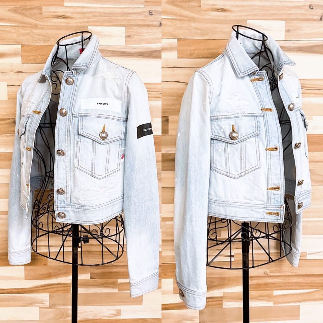 稀少【ダブルスタンダードクロージング】ショート デニム ジャケット