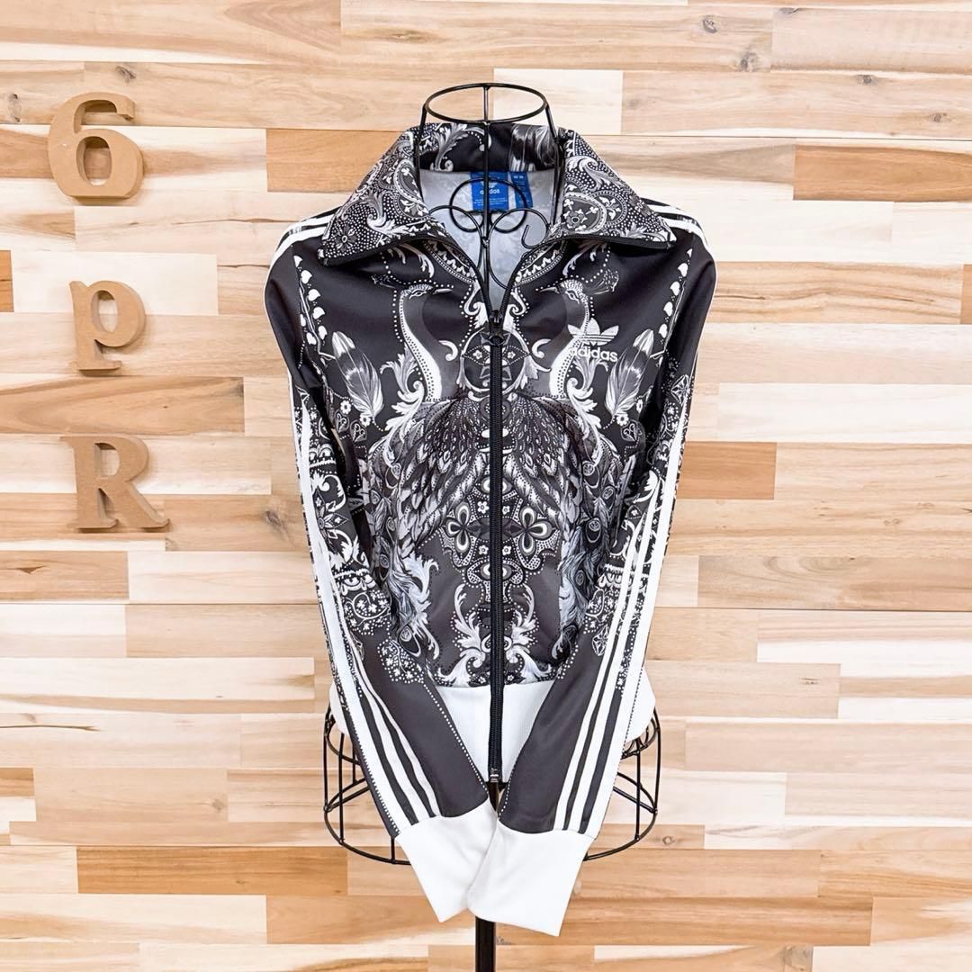 孔雀ジャージ トラックジャケットSグレー