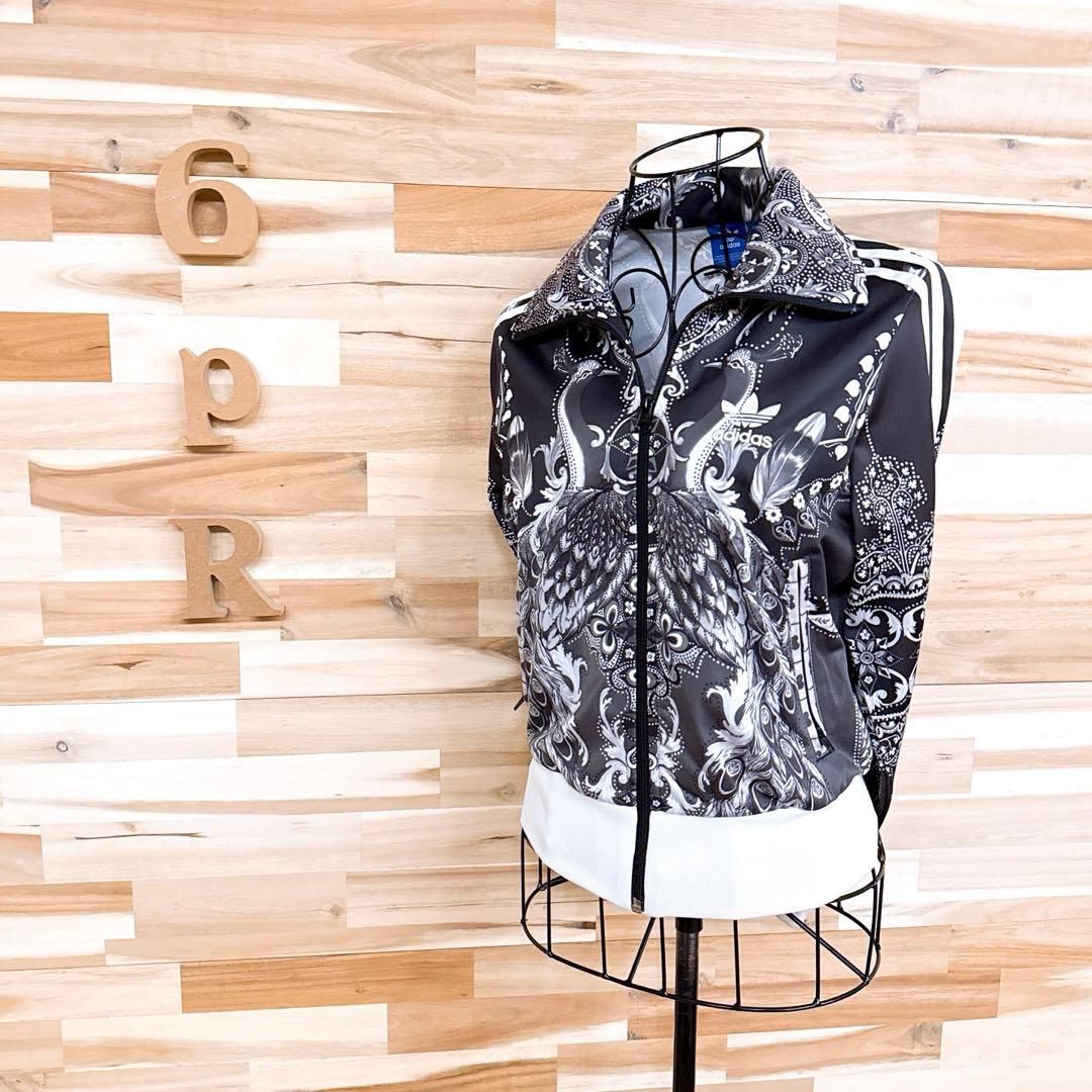 稀少【アディダス×ザファームカンパニー】孔雀ジャージ トラック