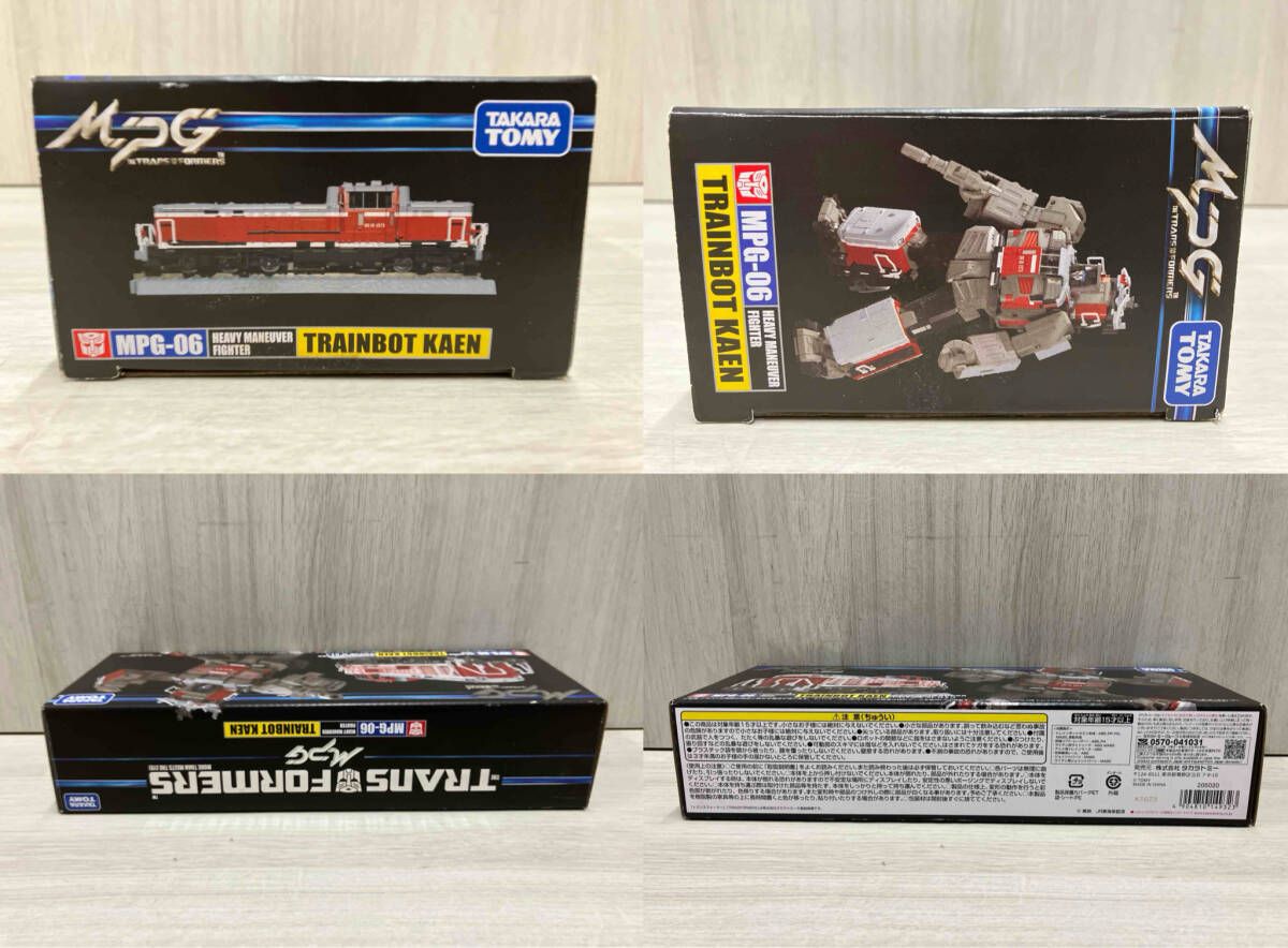 タカラトミｰ トレインボットカエン トランスフォｰマｰ MPG-06