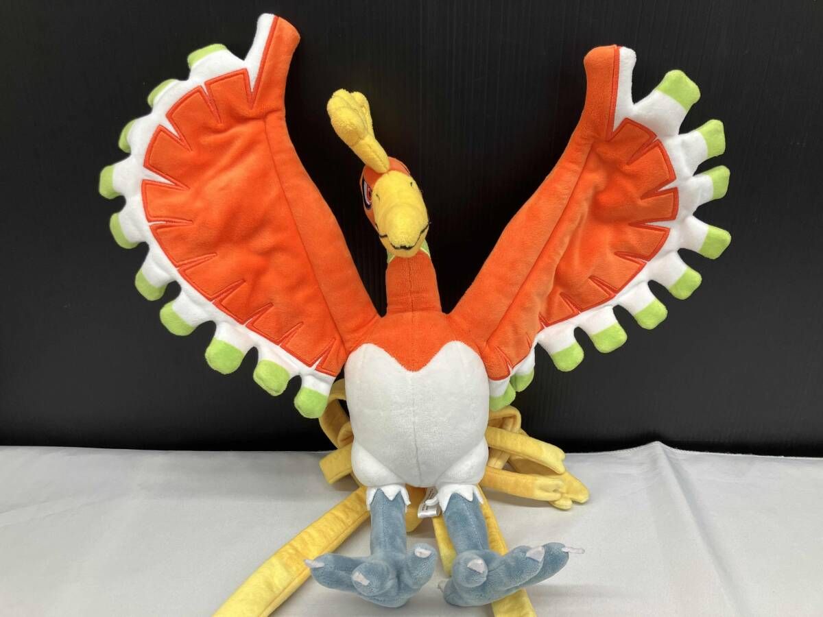 現状品 ポケモンセンター ぬいぐるみ ホウオウ 伝説のポケモン - メルカリ