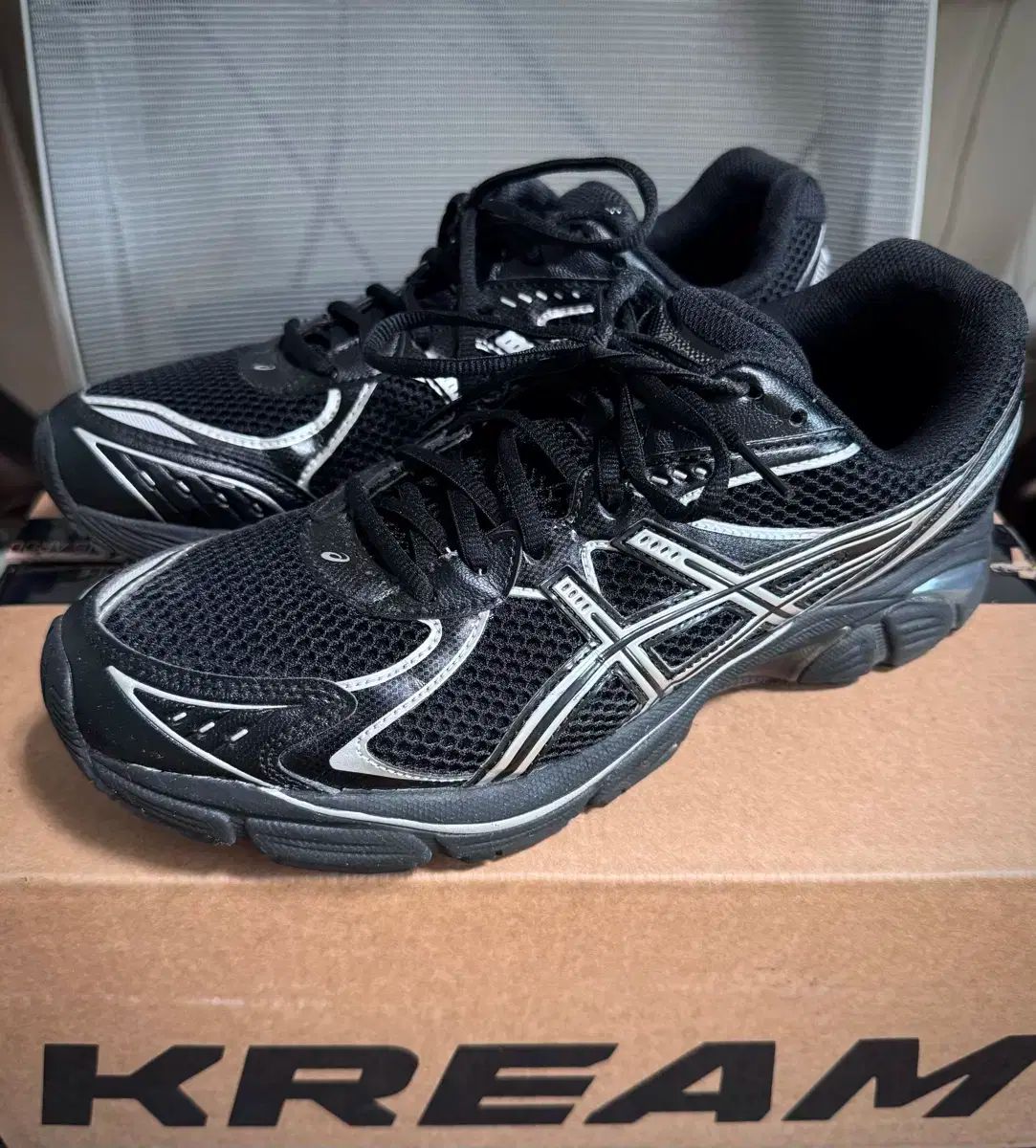 アシックス GT-2160 ブラック ピュア シルバー ほぼ