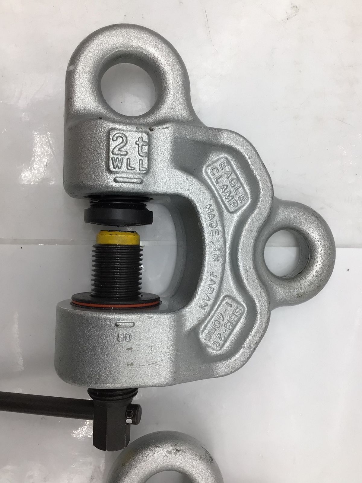 品 EAGLE CLAMP イーグルクランプ ねじ式全方向クランプ2台セット SBB-2t 1-40 IT8EU1HT0Y54 エコツール知立店 M02