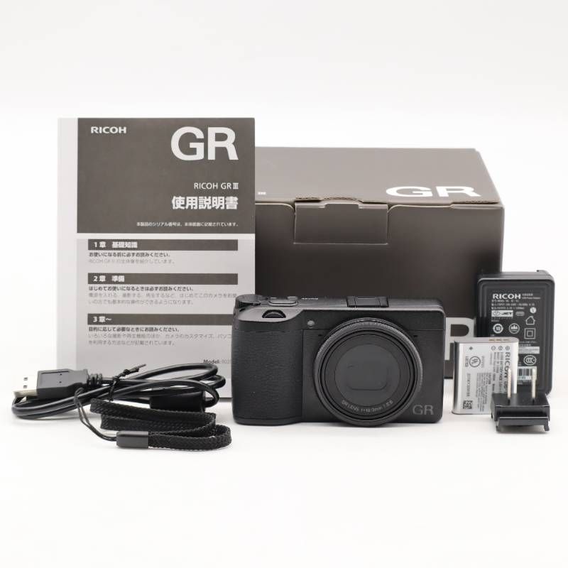 ショット数1166枚】RICOH GR III デジタルカメラ 【APS-Cサイズ大型