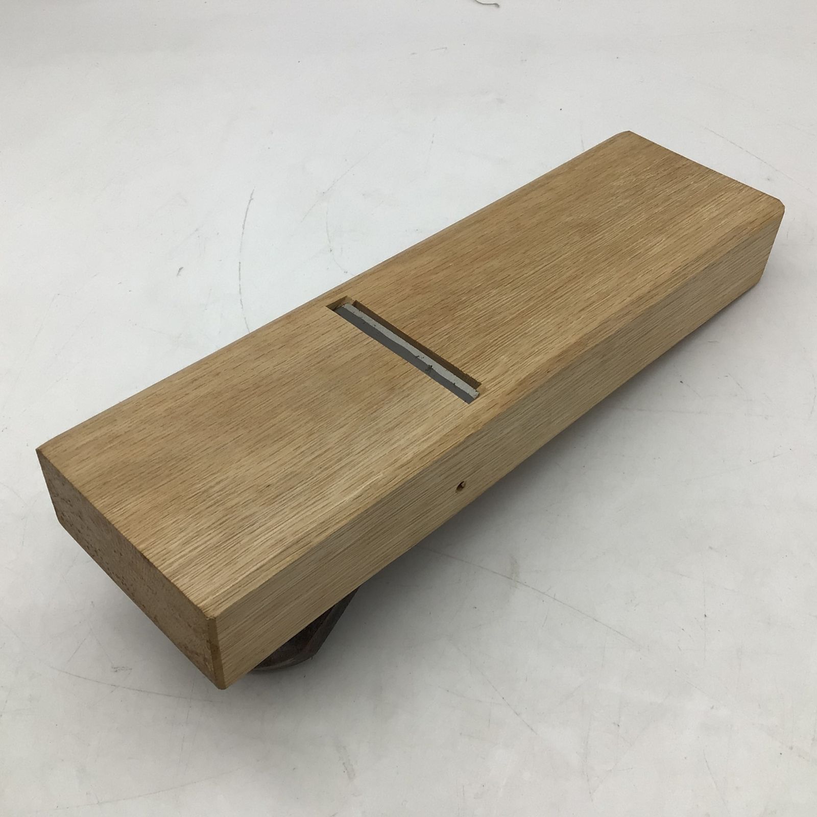 11244 白鶴 福興 東洋 鉋 かんな 最 品 在銘 刃幅約60mm 全長約275mm 木工用 大工道具 手工具