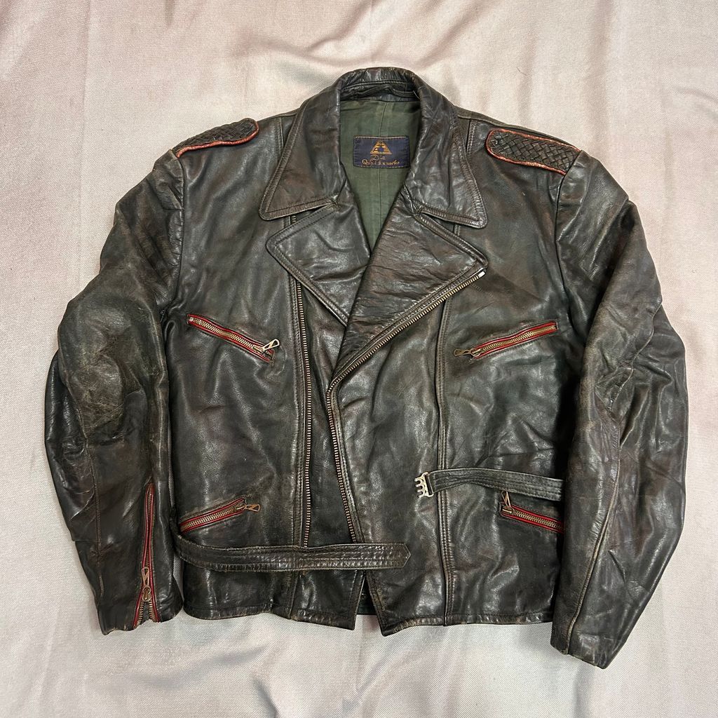 German vintage Riders ユーロ ドイツ ライダースジャケット ダブルス