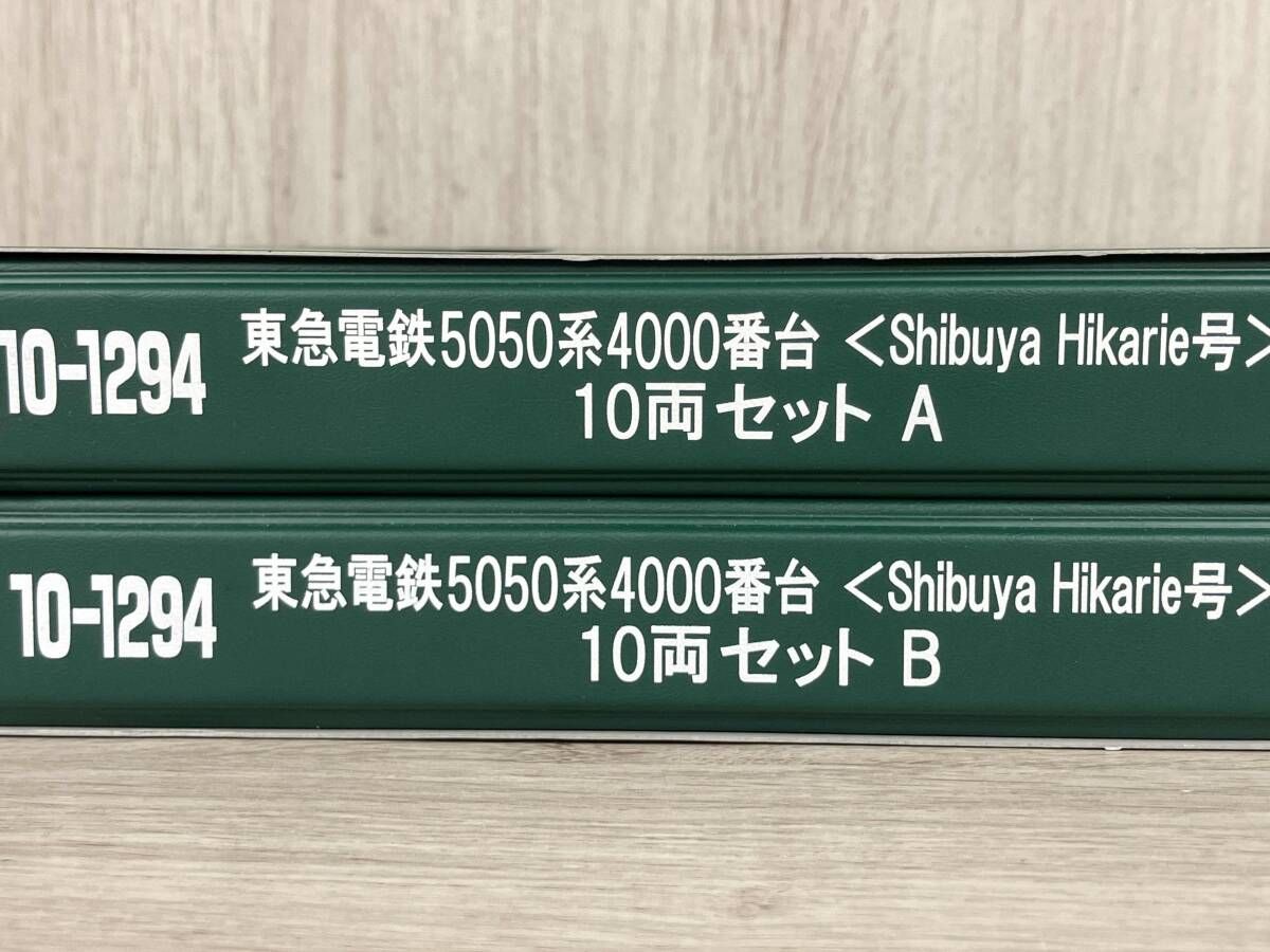 Ｎゲージ KATO 10 1294 東急電鉄5050系4000番台 Shibuya Hikarie号 10両セットAB カトー