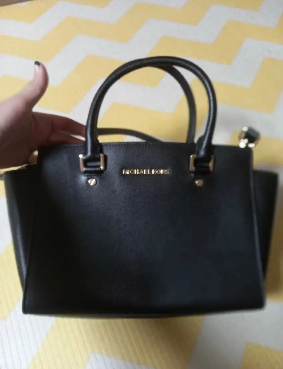 マイケルコース ブラック トートバッグ