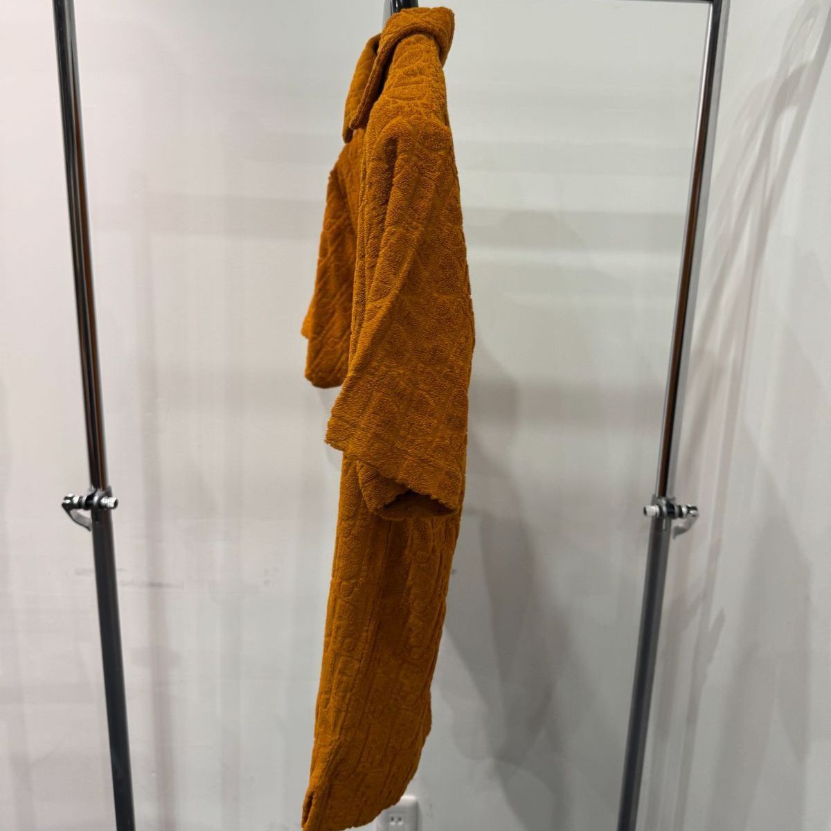  Dior オブリーク総柄 ポロカットソー パイル地 L トップス 半袖(Tシャツ) Tシャツ カットソー