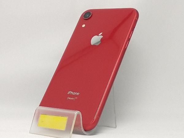 SoftBank】SIMロック解除済Apple MT062J/A iPhone XR 64GB レッド 携帯