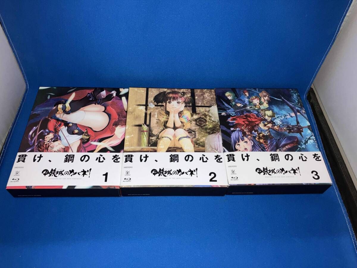 全3巻セット 甲鉄城のカバネリ 1 3 完全生産 版 Blu ray Disc