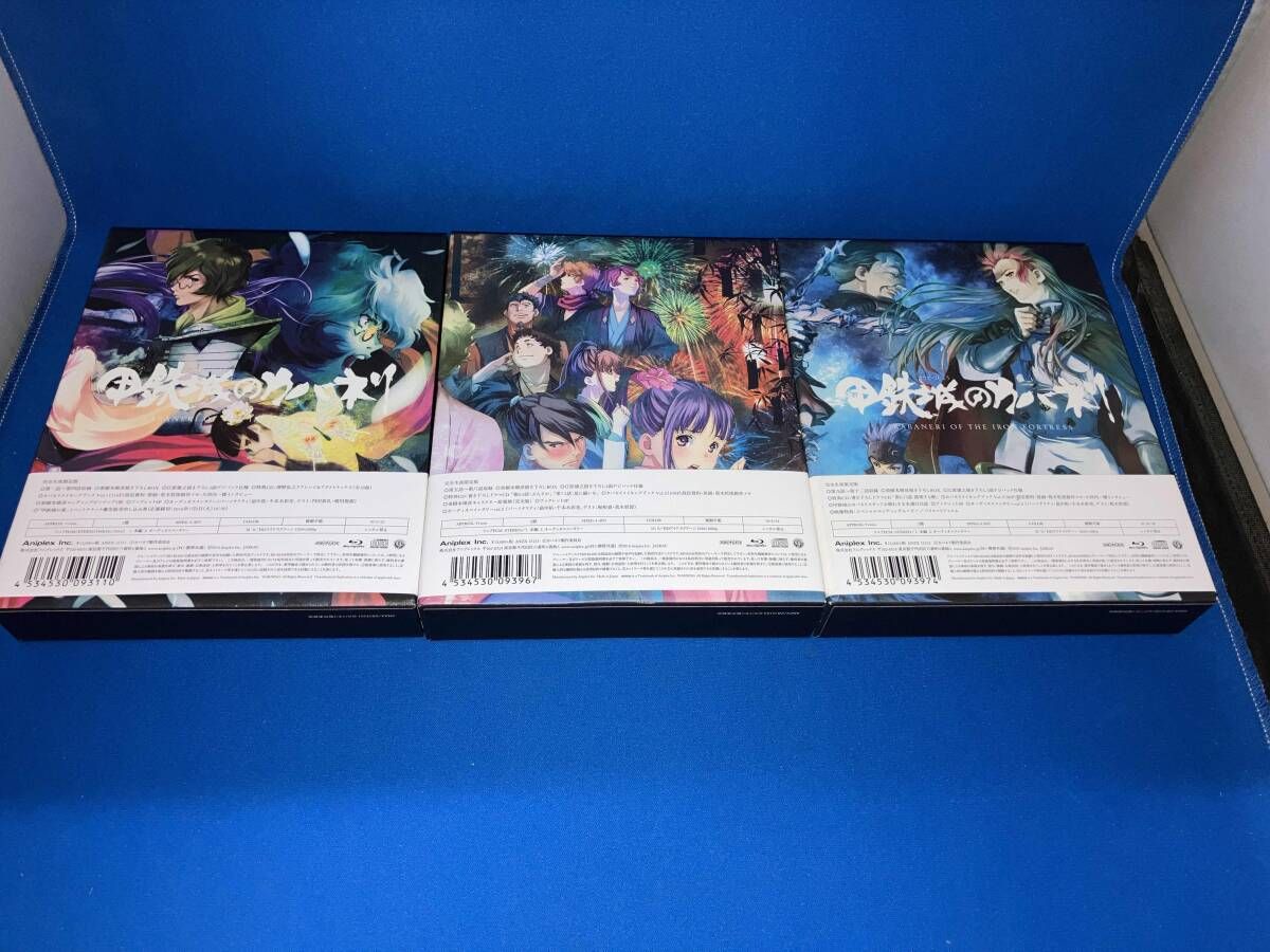 甲鉄城のカバネリ完全生産限定盤DVD1〜3巻　全巻収納BOX付き 甲鉄城のカバネリ完全生産限定盤DVD1〜3巻 全巻収納BOX付き 甲鉄城の