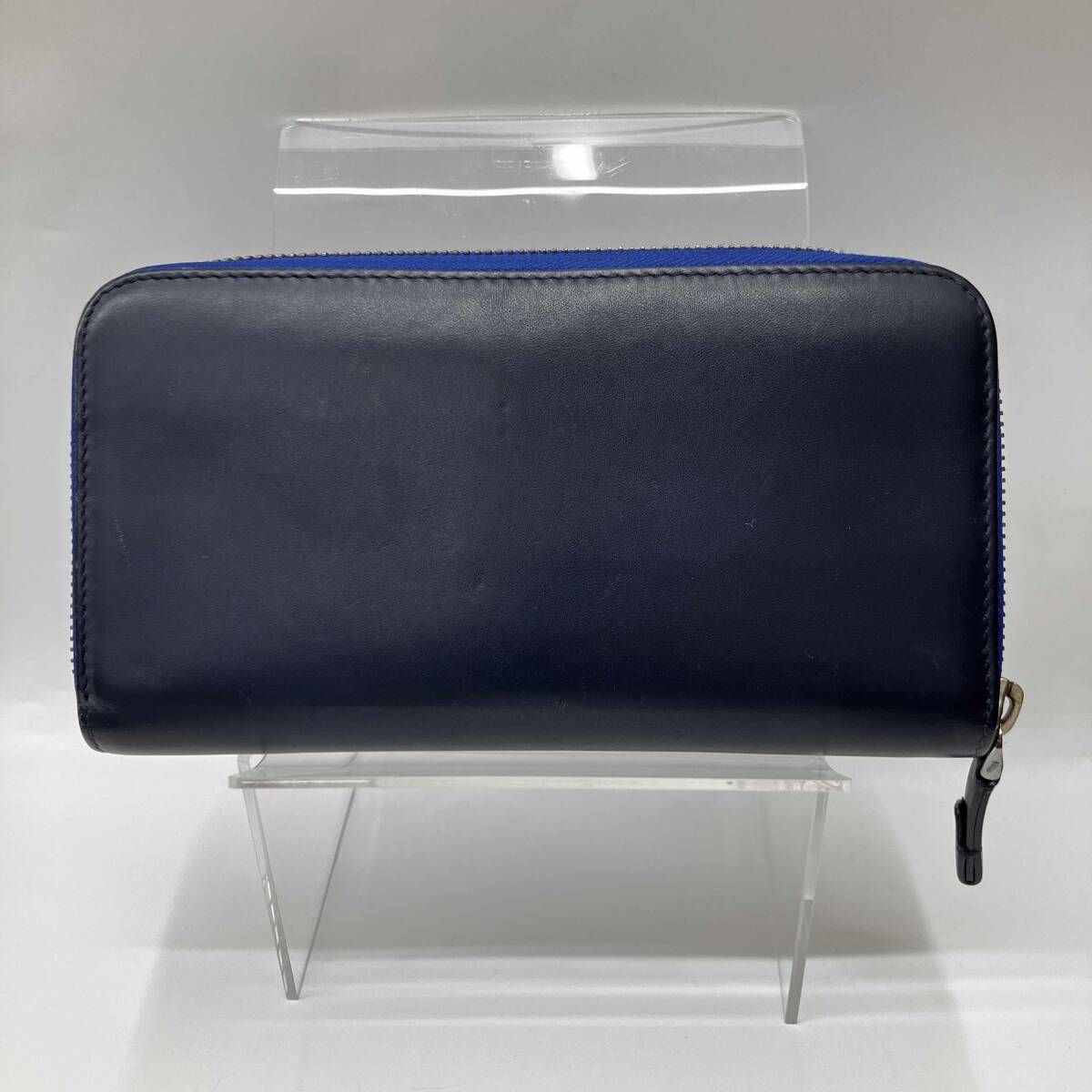 BVLGARI ブルガリ セルペンティスカリエマン FG-E19-288604 長財布 ラウンドジップ ブルー