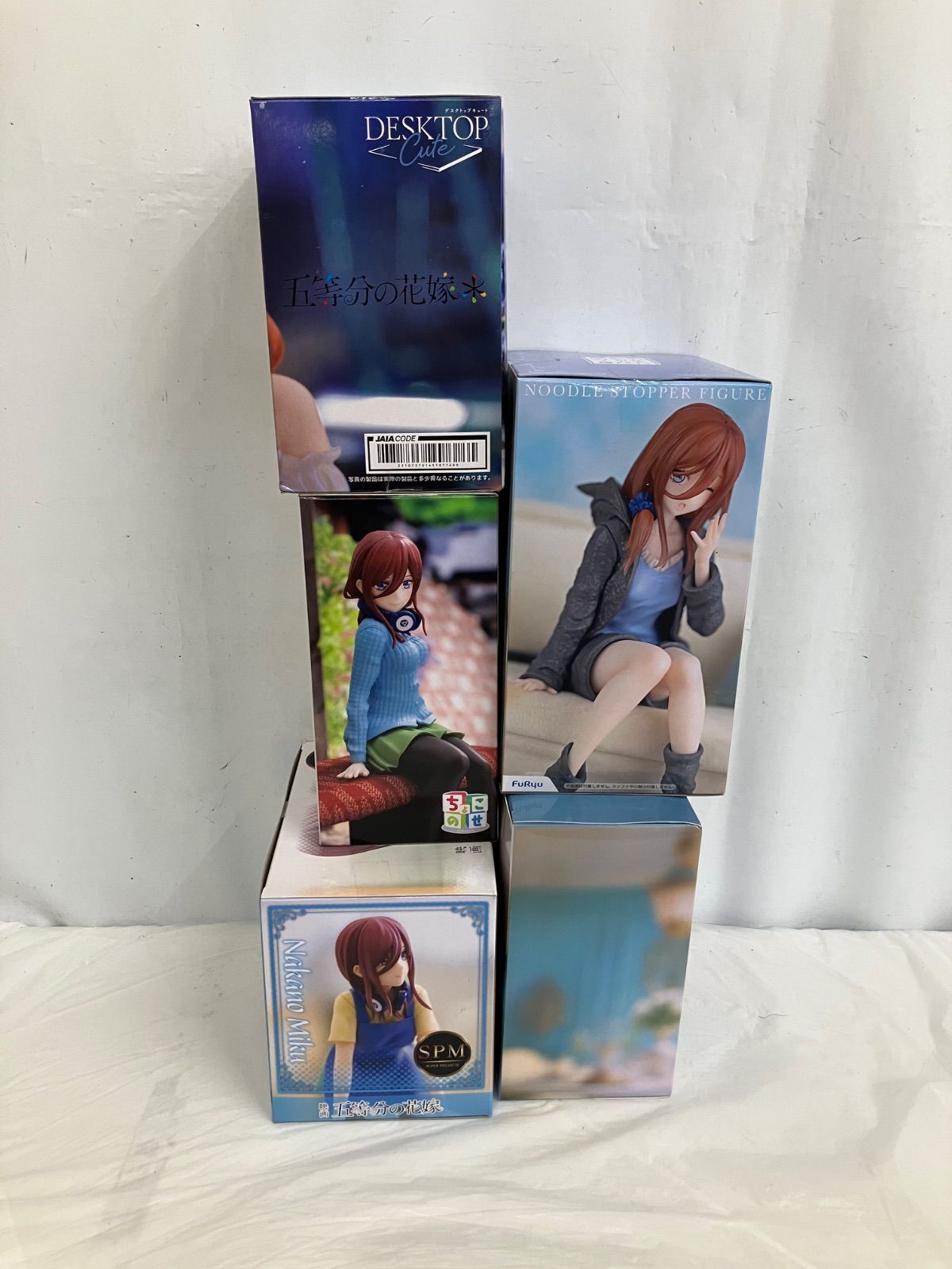 未開封 五等分の花嫁 中野三玖 フィギュア 5種 LFJ575 f107 - メルカリ