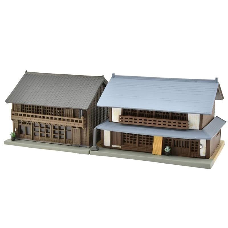 【まとめ売り】建築　用品 迅速発送】トミーテック 建物コレクション 建コレ 058-5 旅籠4