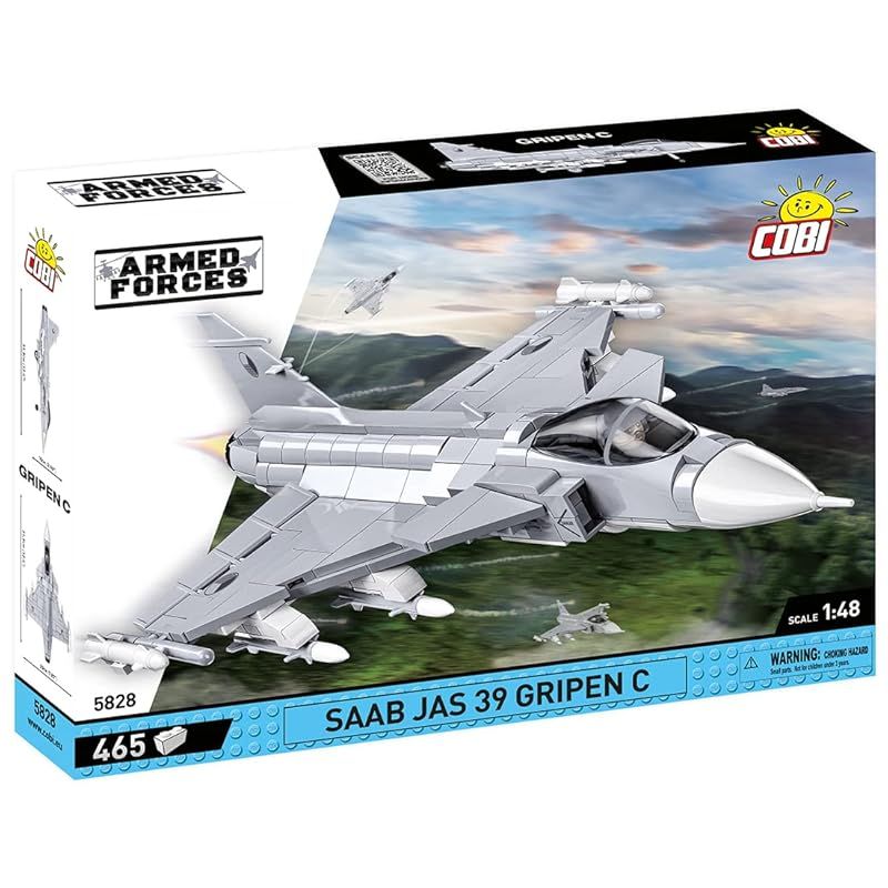 Cobi Armed Forces Collection 5828 サーブ JAS 39 グリペン C スウェーデン軍 1 48スケール