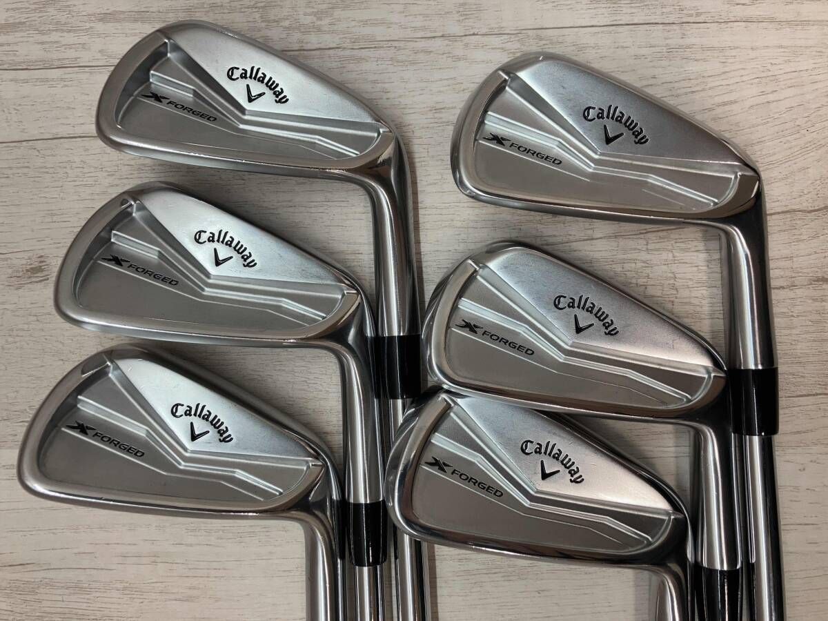 Callaway X FORGED 2025 アイアンセット キャロウェイ FLEX S200 Dynamic G 120 6本セット 5-9.P 男性右利き用 ゴルフクラブ